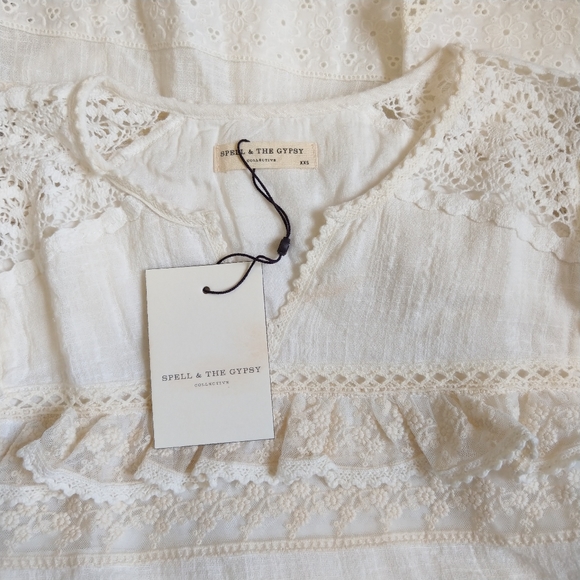 🔥LAST 1🔥NWT SPELL SUKI MINI PARTY DRESS - Picture 13 of 13